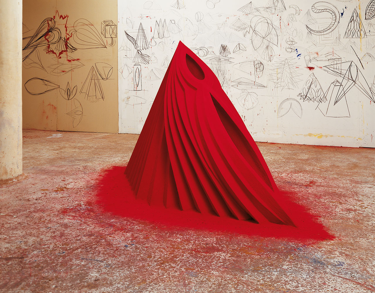 Anish Kapoor, Mother as Mountain, 1985