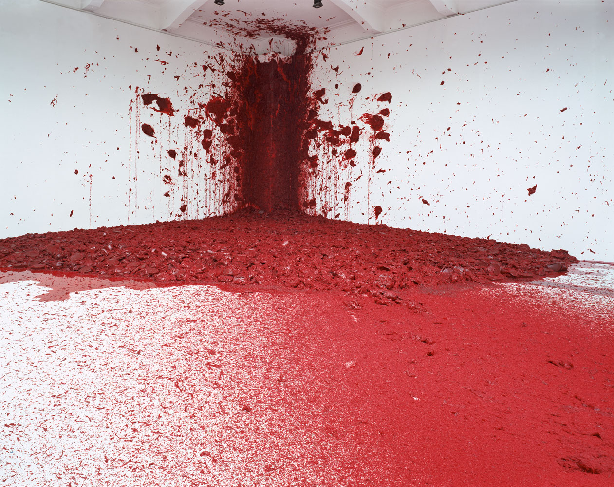 Anish Kapoor Shooting into the Corner